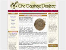 Tablet Screenshot of equinox-project.com